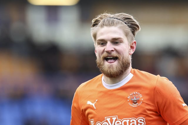Hayden Coulson has produced a number of strong display since his loan move from Middlesbrough in January, and has become Blackpool's go to man on the left side.