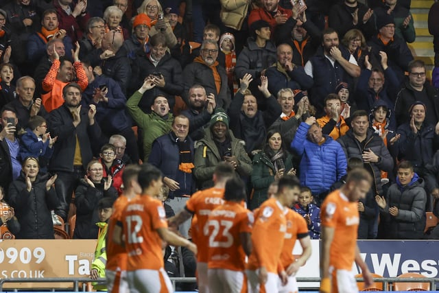 Supporters have firmly been behind the Seasiders at Bloomfield Road this season.