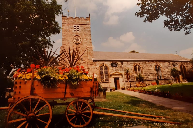 This photo was mid-1990s and was probably taken to show off Poulton's entry in Britain in Bloom