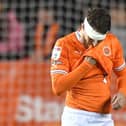 James Husband's dejection summed up the mood inside Bloomfield Road