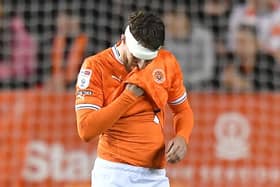 James Husband's dejection summed up the mood inside Bloomfield Road