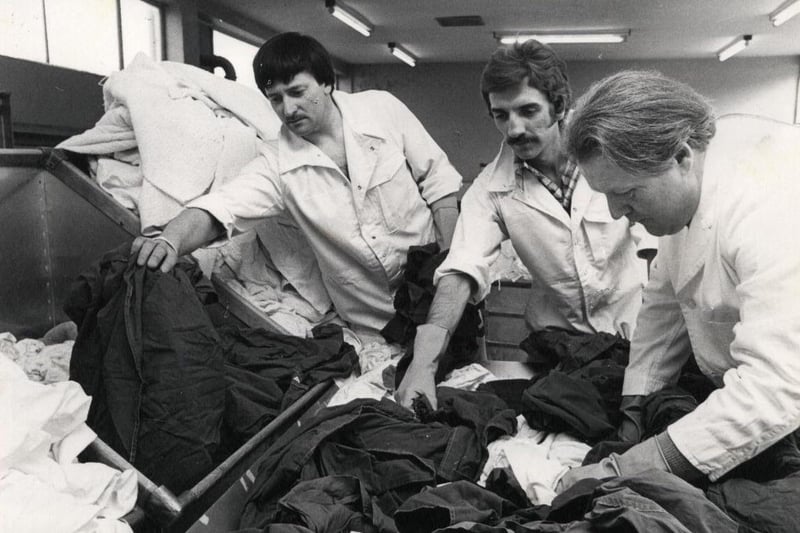 Blackpool Victoria Hospital laundry helpers