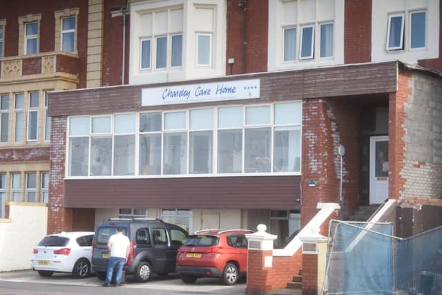 Chaseley Care Home on Blackpool Promenade