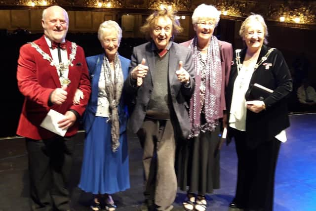 Meeting Sir Ken Dodd was another Just Good Friends Wishlist dream which came true.