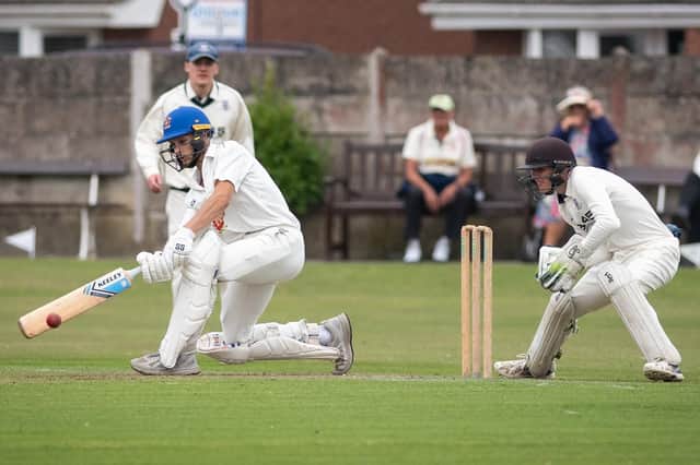 Dylan Henshall scored 50 and took four wickets in Blackpool's win against Barrow last weekend Photo: Daniel Martino