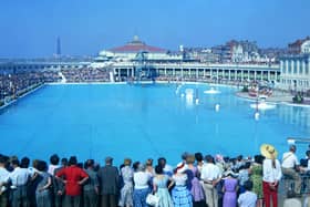 Huge crowds in the 1960s when South Shore Baths hosted Miss Blackpool