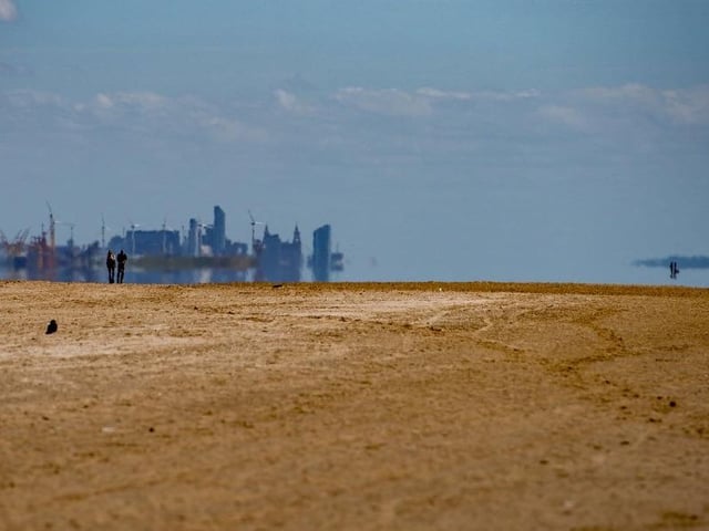 Formby beach is a spacious stretch of beach backed by extensive sand dunes giving it a much more rural feel than some of its neighbours