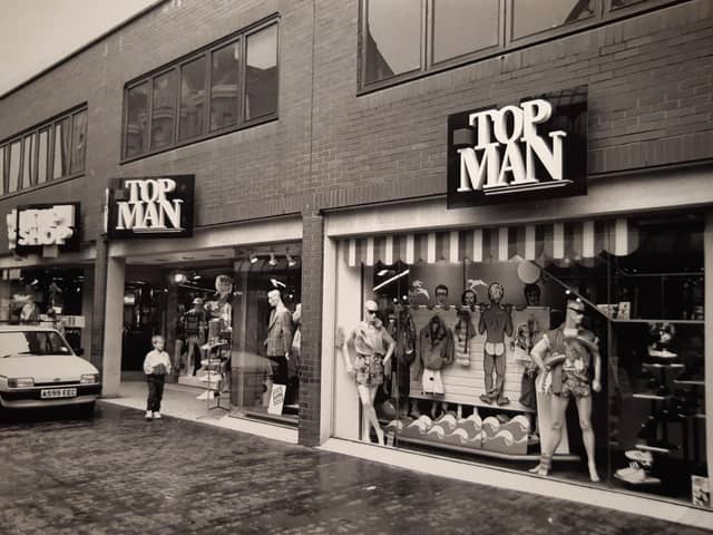 This is how you will probably remember Top Man and Top Shop, 1987