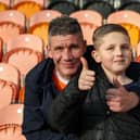 Seasiders supporters at Bloomfield Road.