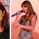 Left: Jenna Coleman. Right: Taylor Swift. Images: Getty