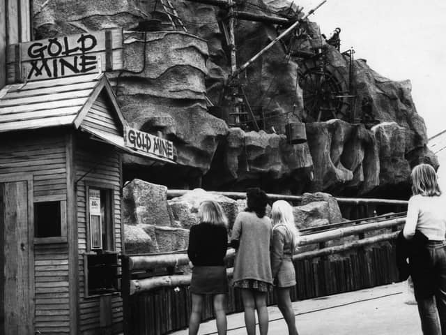 Many readers mentioned the Gold Mine which was modelled on the Califorian gold rush mines of Sierra Nevada