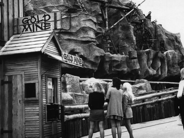 Many readers mentioned the Gold Mine which was modelled on the Califorian gold rush mines of Sierra Nevada