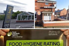 Two restaurants and a bar in Blackpool and Fylde have been given new food hygiene ratings out of five