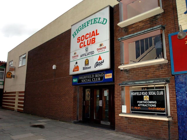 This was Highfield Social Club in Highfield Road, 2004