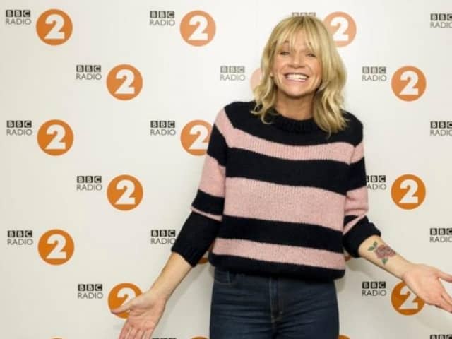 Zoe Ball will be announcing the line up on her breakfast show on Monday