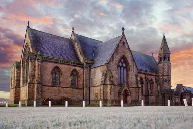 Rossall Chapel photographed by former student, Vincent Leserer