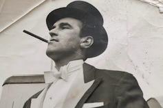 Holley Gray–Romy's maternal grandfather–in top hat and circus attire.
