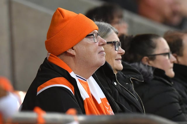 Seasiders supporters enjoyed the victory over Shrewsbury at Bloomfield Road.