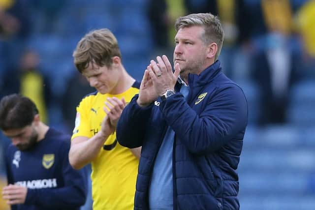 Oxford United manager Karl Robinson could be about to lose Cameron Brannagan to Blackpool