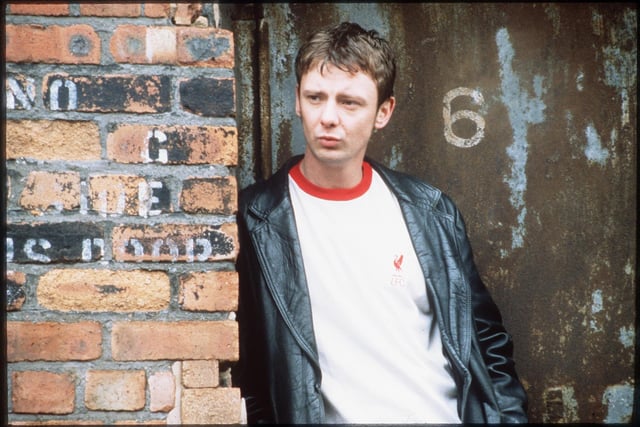 This is actor John Simm when he played Danny Kavanagh in Jimmy McGovern's The Lakes back in the late 1990s. He is from Leeds but studied at Blackpool and Fylde College in his early years and was once a member of Blackpool Theatre Company. His most recent success was playing the role of detective Roy Grace in the TV drama based on the novels by Peter James