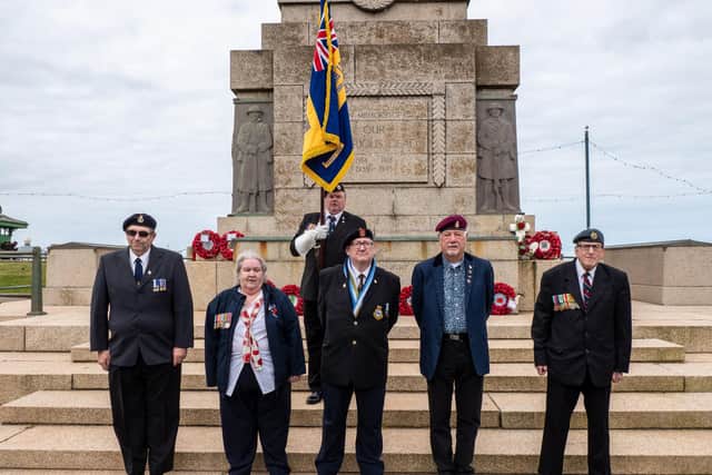 The fallen were remembered on the 40th anniversary of the end of the Falklands War. Pictures: Elizabeth Gomm.