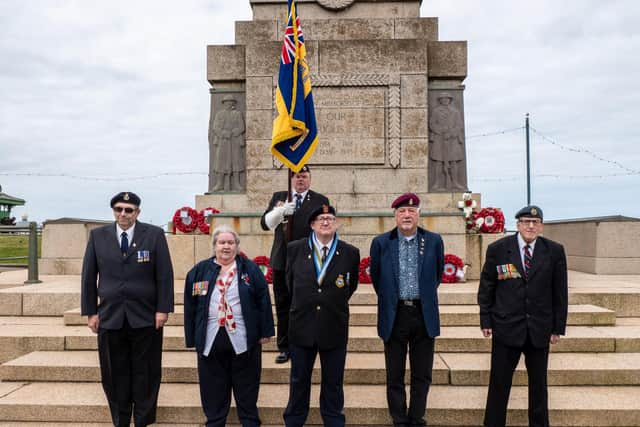 The fallen were remembered on the 40th anniversary of the end of the Falklands War. Pictures: Elizabeth Gomm.