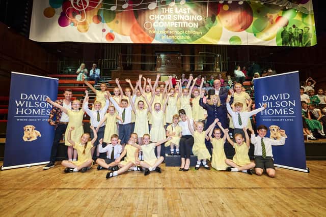Winners of The Last Choir Singing competition-  Norbreck Primary Academy