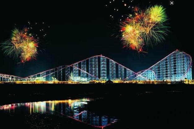 Blackpool Pleasure Beach beendet die Saison mit einem spektakulären ...