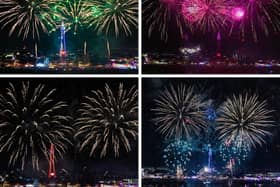 World Fireworks Championship in Blackpool.