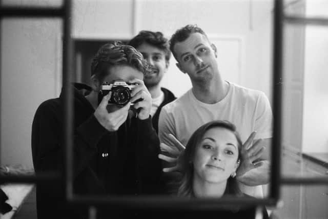 Behind the scenes. Ryan J Smith has just turned 24 and his first feature film, Lottery is now streaming worldwide via Plex and Tubi - he made the film for just £7k. Ryan's second film, Talking to Ghosts will be out in the summer… and that cost even less to make! His company is aptly titled, Skint Film Company.