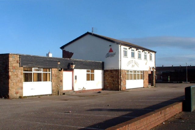 The derelict Cutty Sark pub in Chatsworth Avenue in Fleetwood - which was eventually demolished