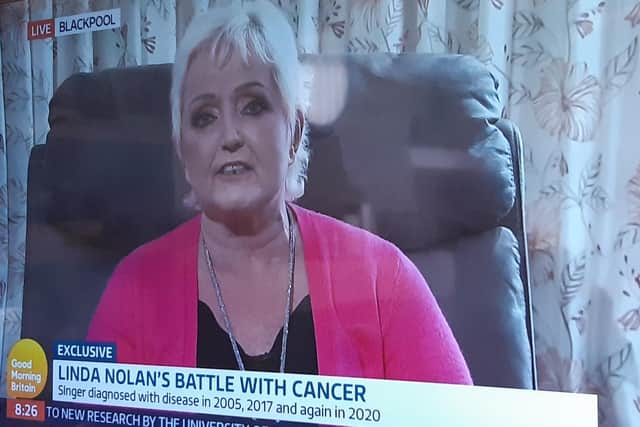 Linda Nolan reveals exclusively on GMB that cancer has spread to her brain
