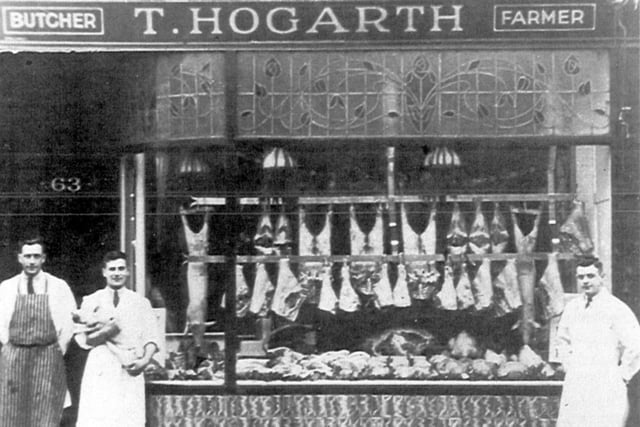 Hogarth's, of Moss House Farm produce shop at 63 Talbot Road,