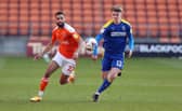 Rudoni in action against the Seasiders during the 2021/21 season