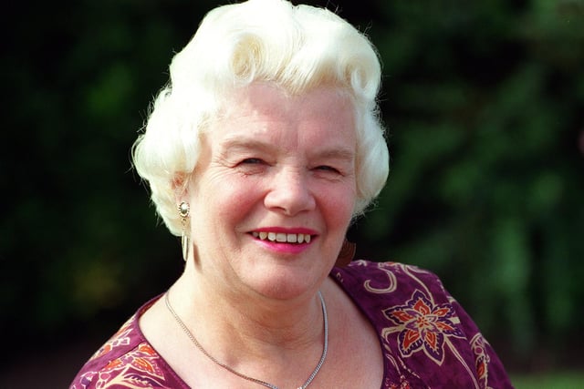 Civil Servant for 43 years and recipient of the Imperial Service Medal, Mary Parrott, 1998