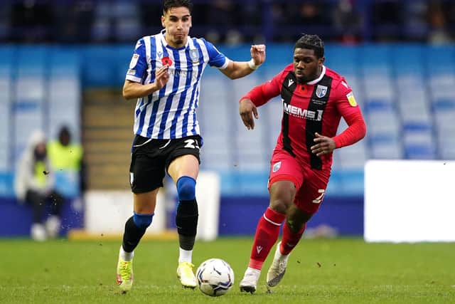 Corbeanu in action for Sheffield Wednesday last season