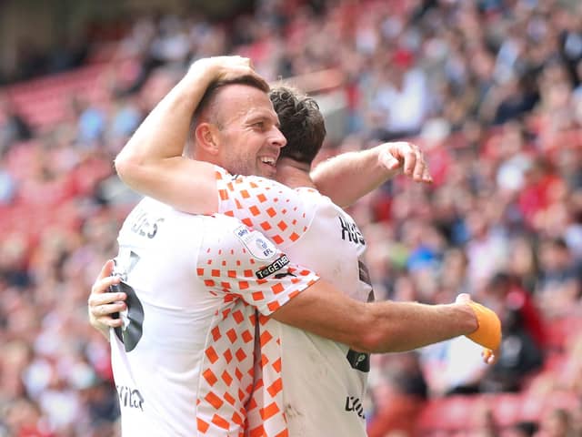 Jordan Rhodes continued his strong start to the season (Photographer Rob Newell/CameraSport)