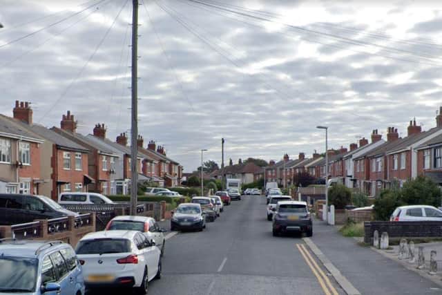 Two masked men armed with a machete and hammer entered an address in Raymond Avenue before threatening two people (Credit: Google)