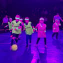 Blackpool FC Community Trust staged the final of its Fit2Glow football tournament at Blackpool Tower Circus Picture: Blackpool FC Community Trust