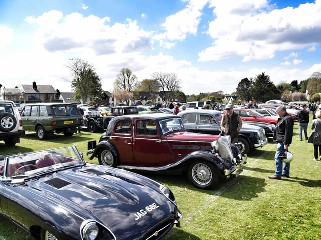 The sun was out for the Wrea Green Car Carnival on Sunday