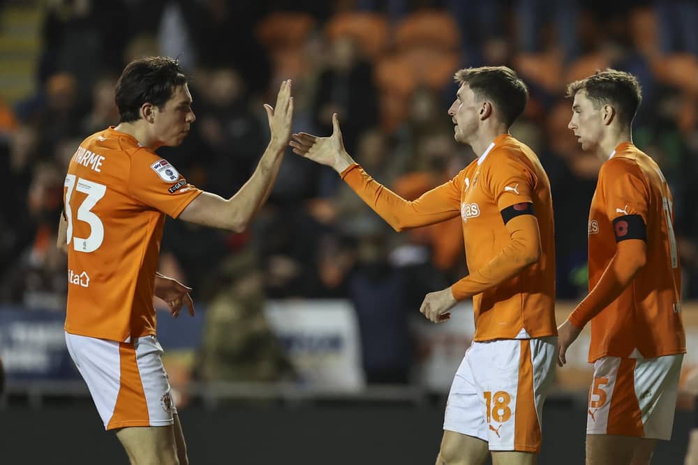 Jake Beesley is in contention for a third consecutive start. Neil Critchley has a few big decisions to make against Portsmouth. (Image: CameraSport)