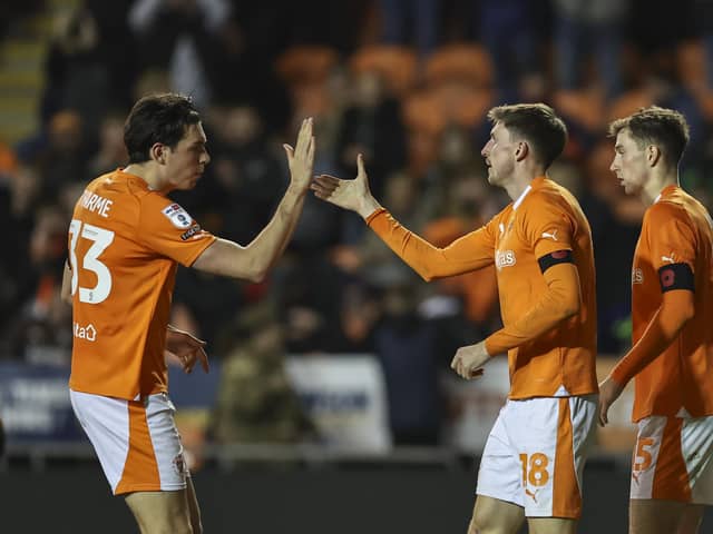 Jake Beesley scored a brace in the win against Morecambe