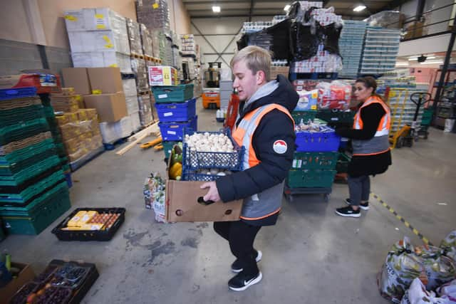 The new food recycling pledge initiative has been launched by Blackpool Food Bank