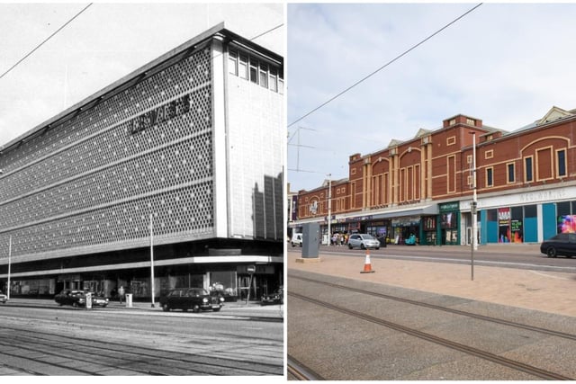 Lewis's. Safe to say this is probably one of the most talked about lost landmarks in Blackpool. It was replaced by a new building which housed Woolworths until it closed down. It is now occupied by individual shops