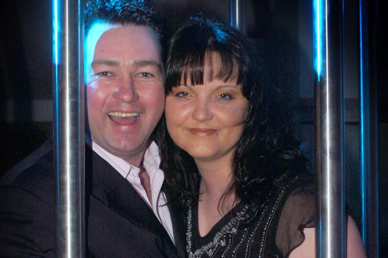 Re-opening of Rumours in 2006 - Norry and Rumours manager Emma Peoples.