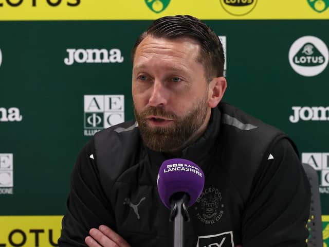 Dobbie took charge of his sixth and final game as interim boss on Monday