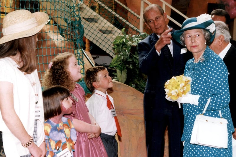 The Queen paid a visit during her tour of Blackpool in 1994