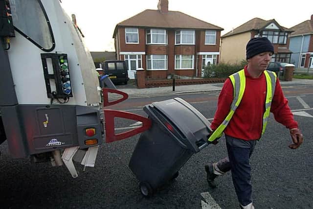 Bin collections have changed for some residents across the Fylde coast