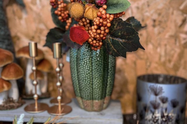 Beautiful decor for those cosy autumn days. Credit: Oliver Hallam