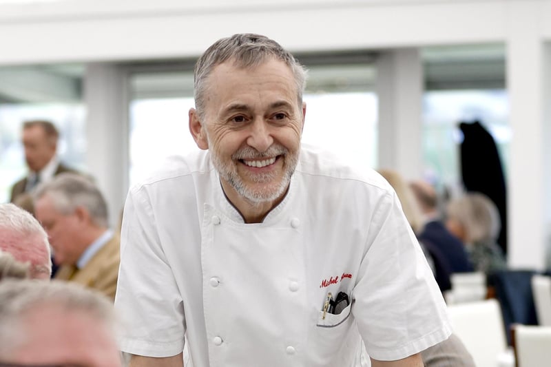 Michel Roux Jr  is an English-French two Michelin starred chef.
He is known for his television work and for owning Le Gavroche, which will be closing at the end of its current lease.